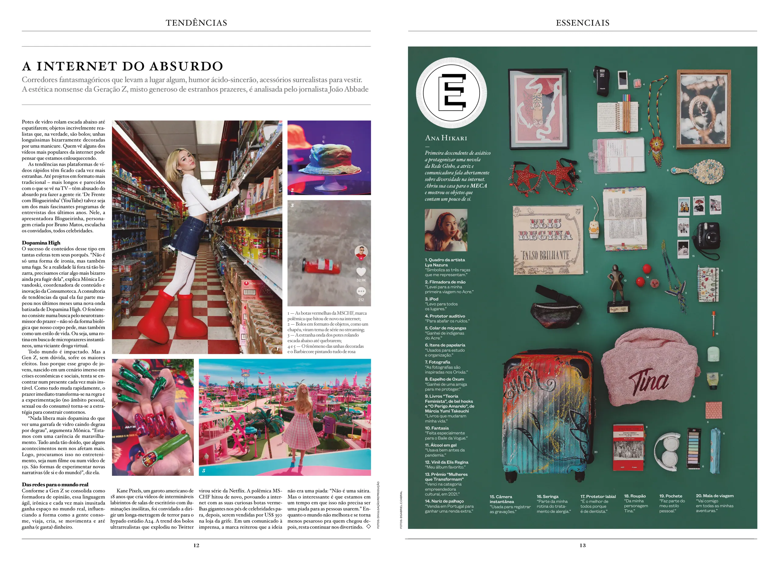 MECA (Journal) #31 — páginas 12 e 13