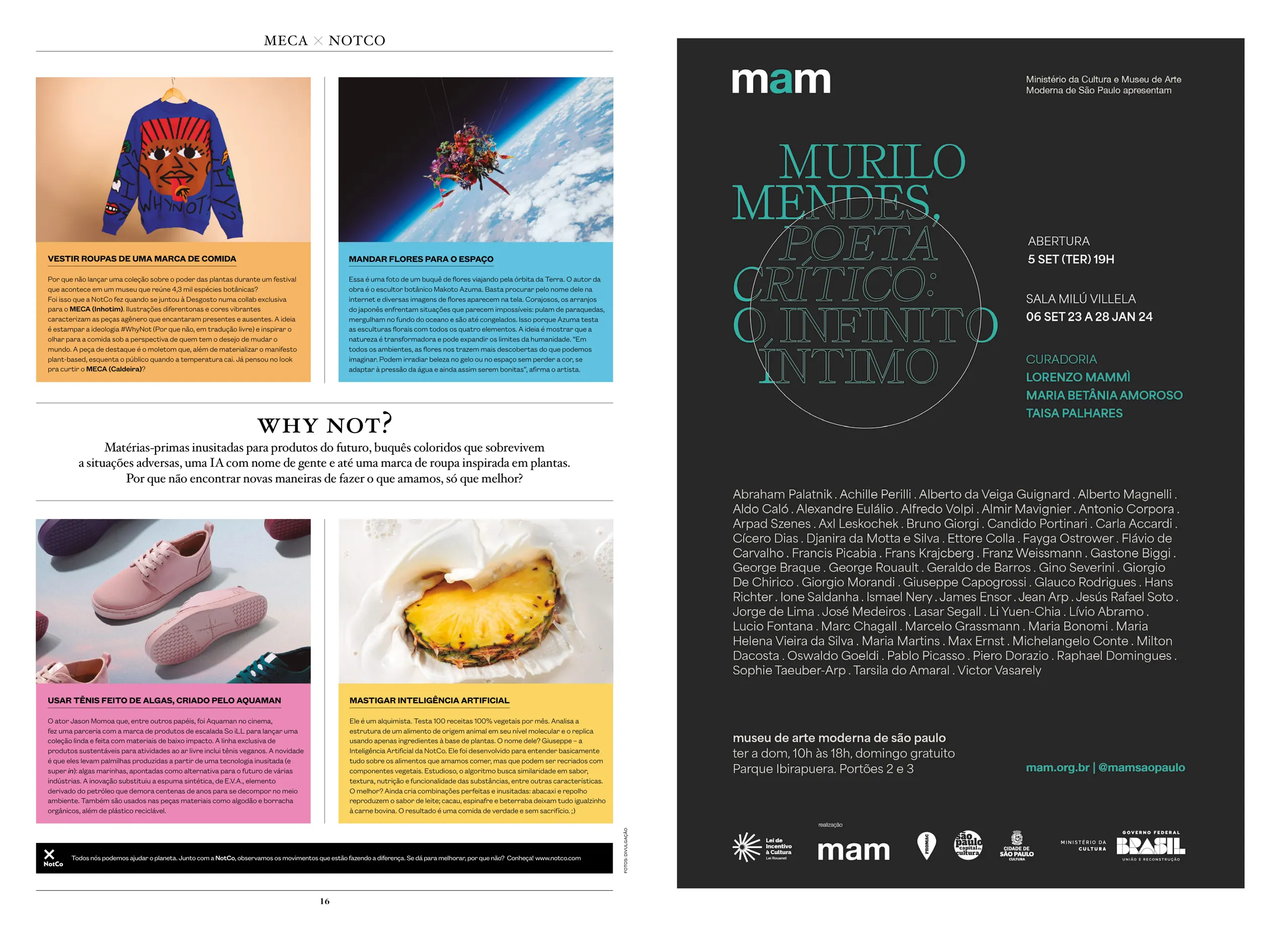 MECA (Journal) #31 — páginas 16 e 17